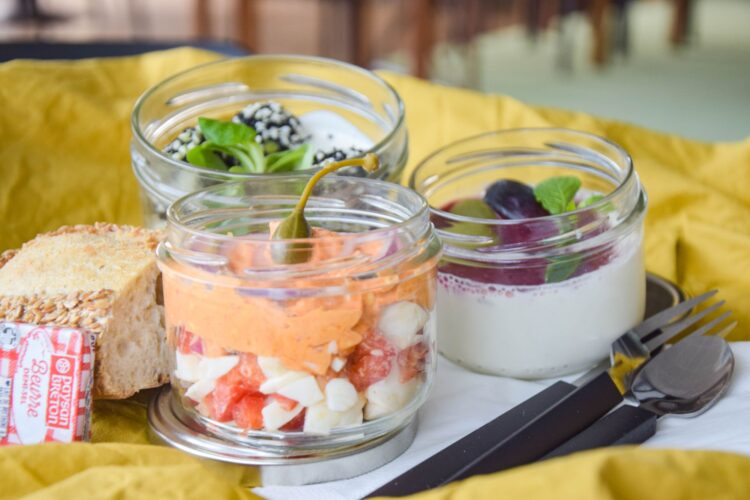 bocaux repas zéro déchet, restaurant Ti Miam