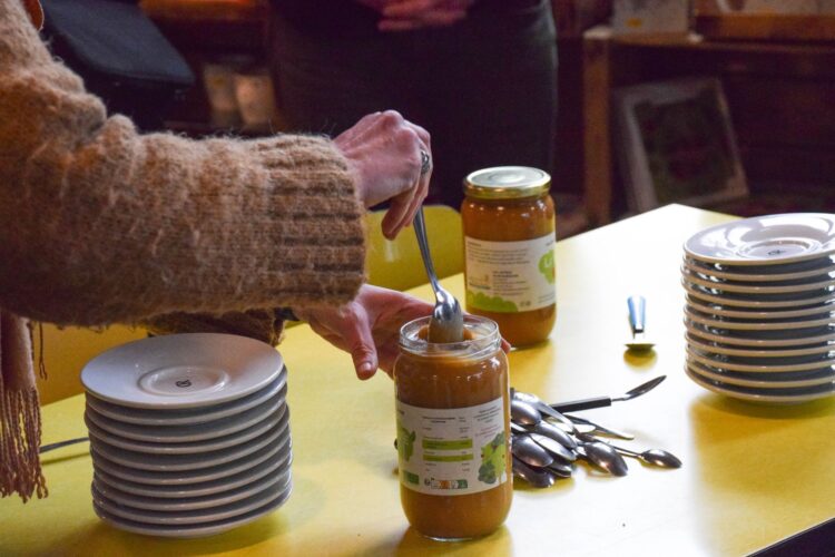 dégustation compote Jardins de brocéliande
