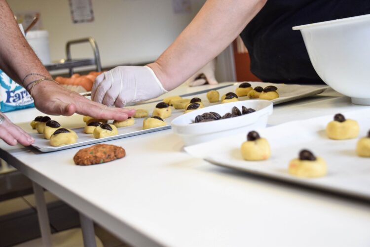 atelier cuisine, cookies, ESAT de transition